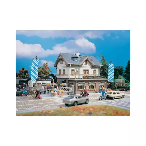 Estación de ferrocarril con restaurante VOLLMER 43663 – HO 1/87