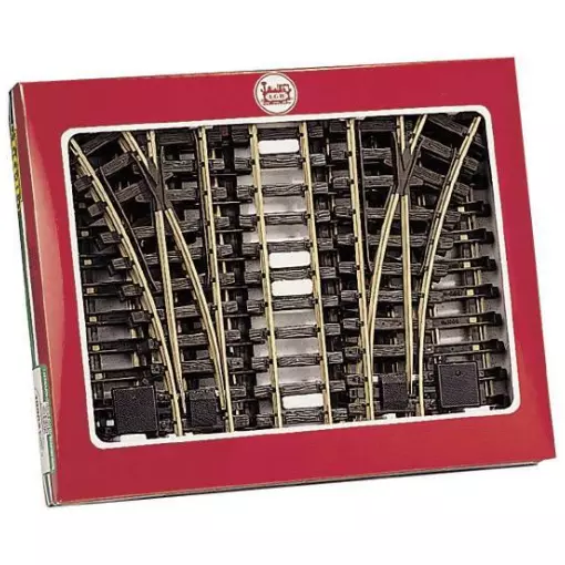LGB 19902 rail set para estación – G 1/22.5 – 13 artículos