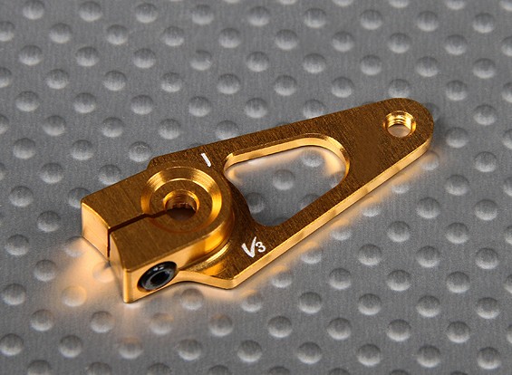 CNC Heavy Duty 1 pulgada de aluminio brazo de Servo – JR (Oro)