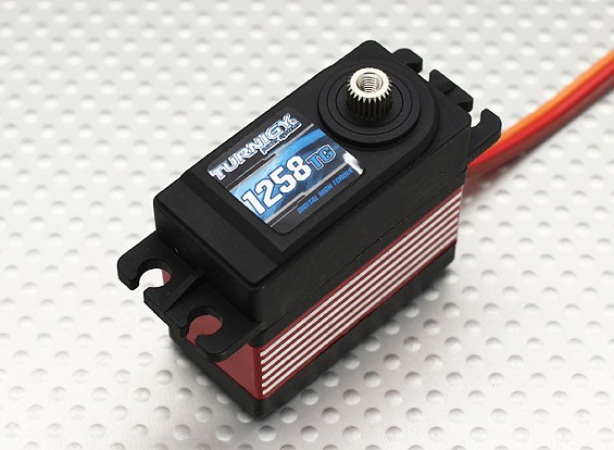 Turnigy 1258TG digital titanio Gear Servo 57g / 13,5 kg / .10sec