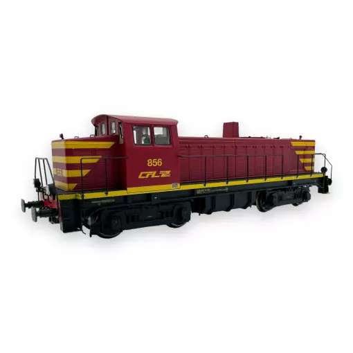 Locomotora Diesel 858 – Soute 5000L – ACC SON – REE MODELS JM016SAC – CFL – HO Ep IV-V
