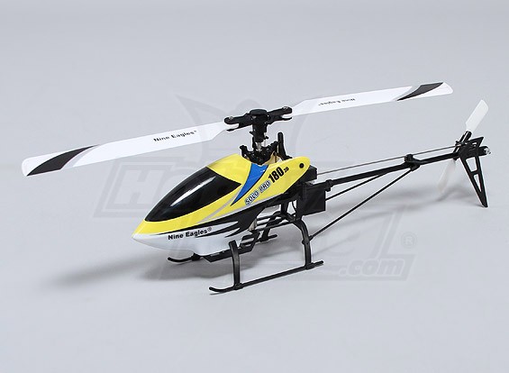 Solo Pro Helicóptero 180 3G Flybarless 3D Micro – Amarillo (AUS Plug) (RTF)