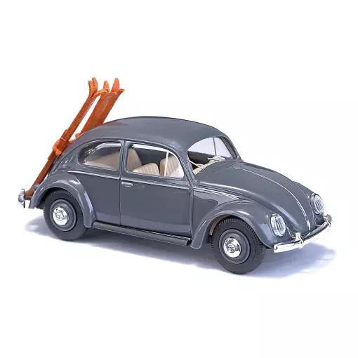 VW Escarabajo con portaesquís – Busch 52965 – HO 1/87