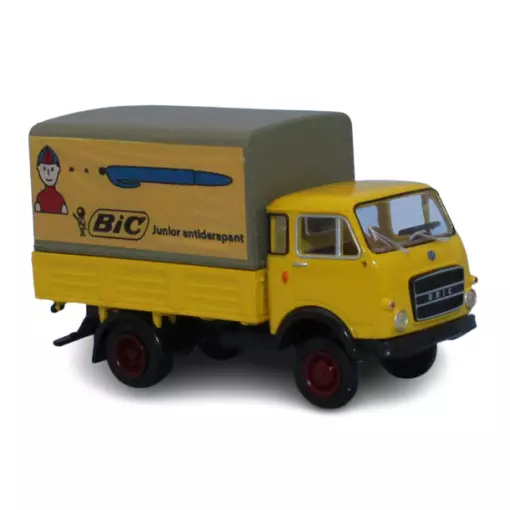 Camión lona amarillo OM UNIC «bic» SAI 2977 – HO 1/87