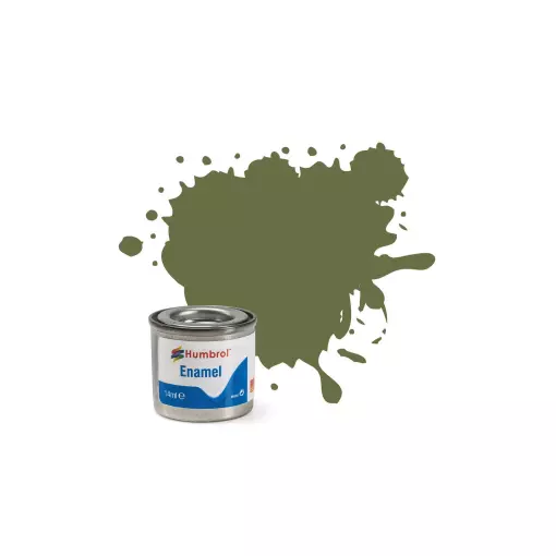 Humbrol AA0881 Pré Mat Verde N°80 Pintura Celulósica – 14 ml