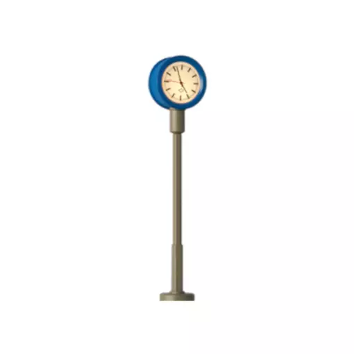 Reloj de estación Brawa 84153 – HO 1/87 – LED – altura 50 mm