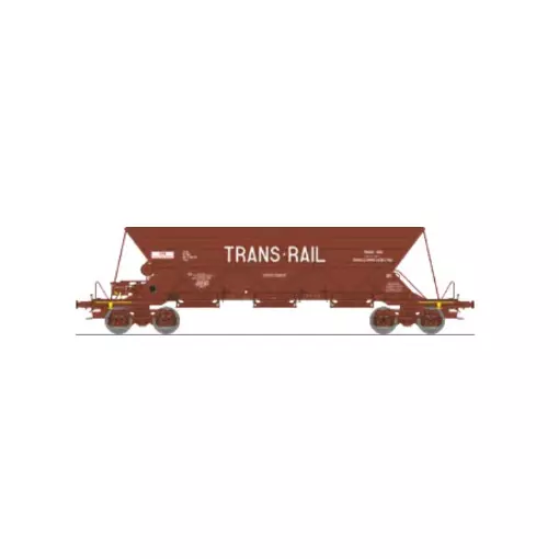 Vagón tolva ex tipo 1 «TRANS-RAIL» – Ree Models WB865 – HO 1/87 – SNCF – Ep IV – 2R