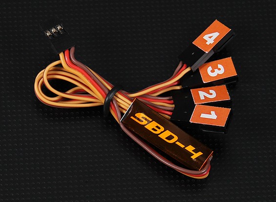 SBD4 de 4 canales S.Bus Decoder