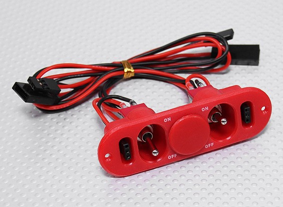 Deber pesada Interruptor RX Doble con puerto de la carga de combustible y Red Dot