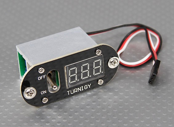 Turnigy Potencia min Distribuidor conmutación de pantalla Voltaje