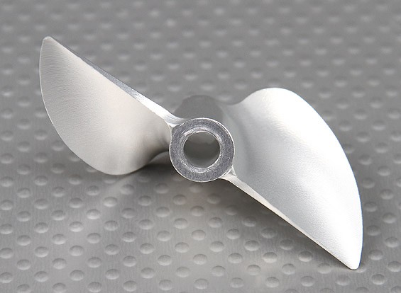65mm 2 CNC aluminio de la lámina del barco Prop (P1.4 / 3×3)