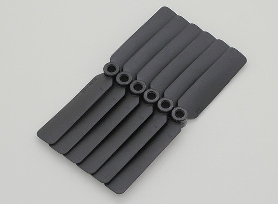 GWS EP hélice (DD-4025 102x64mm) negro (6pcs / set)