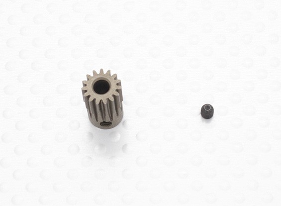 «Duro» 0.5M helicóptero endurecido engranaje de piñón del eje de 3,5 mm – 15T