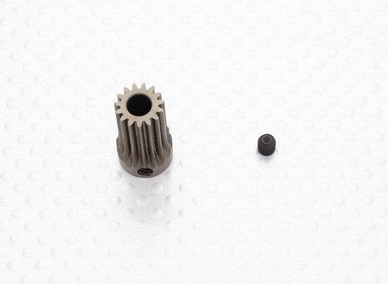 «Duro» 0.6M helicóptero endurecido engranaje de piñón del eje de 5 mm – 15T