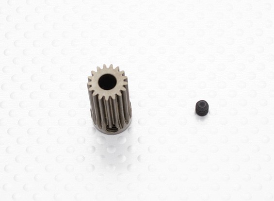 «Duro» 0.6M helicóptero endurecido engranaje de piñón del eje de 5 mm – 17T
