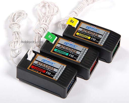 Receptor FM de conversión dual ATRXD01 35Mhz