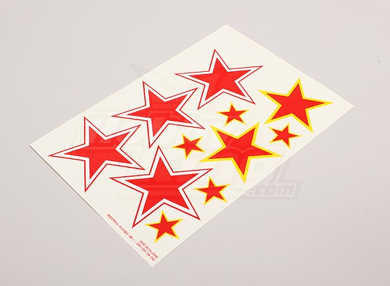 Escala de la hoja de la Fuerza Aérea Nacional insignias Decal – URSS