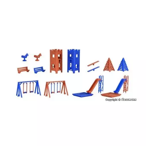 VOLLMER Parque infantil 43665 – HO 1/87