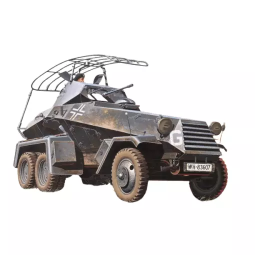 Vehículo blindado KfZ.232 – Italeri 6433 – 1/35