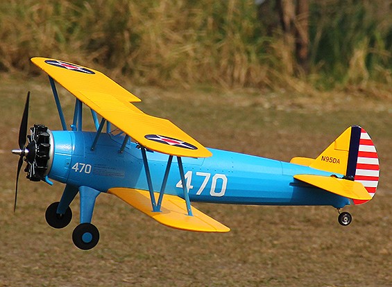 HobbyKing® ™ Stearman PT-17 biplano OEP 1200 mm (PNF)