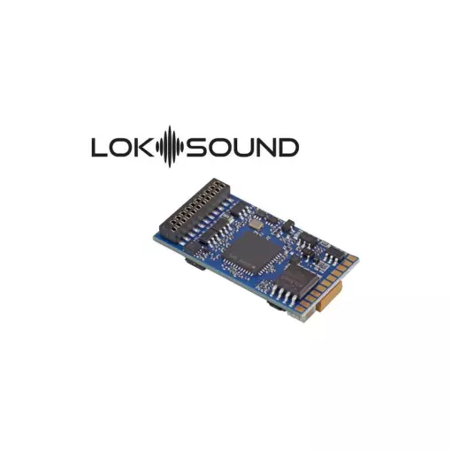 Decodificador de Sonido Digital Tipo V5 21 Clavijas – En blanco – ESU 58419 – HO : 1/87 & 0 : 1/43