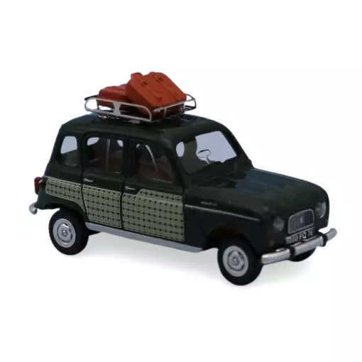 Renault 4 Parisienne verde oscuro – SAI 1735 – HO 1/87