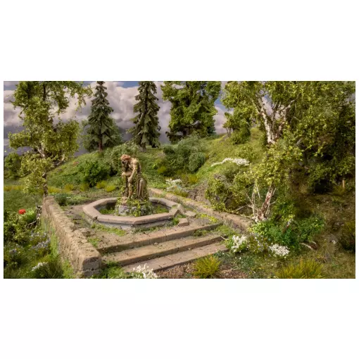 Diorama Fuente «Lugar olvidado» NOCH 60760 – HO 1/87