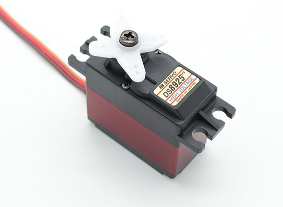 JR DS8925HV alta velocidad Servo digital con Engranajes del metal y del disipador de calor