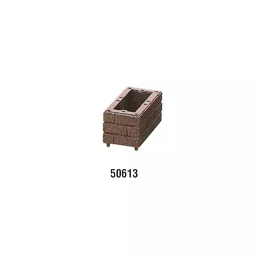 Caja de 12 elementos de construcción simples LGB 50613 – G : 1/22.5 – Puente ferroviario