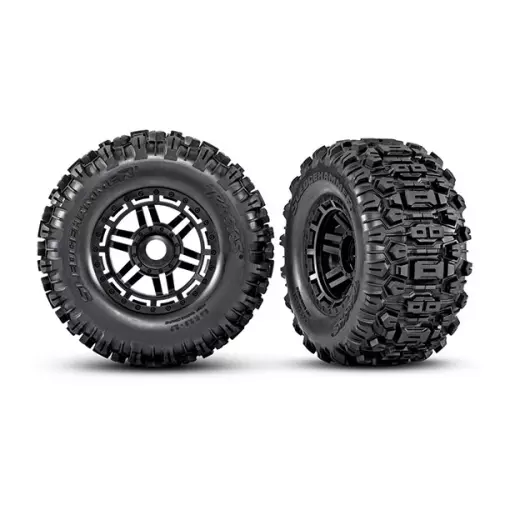 Sledgehammer® Ruedas completas con neumáticos – Traxxas 8973 – 1/10