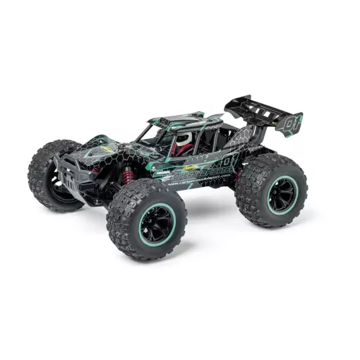 Buggy XS Off-Road Fighter 100% RTR – Turquesa – Carson 500404254 – 1/10