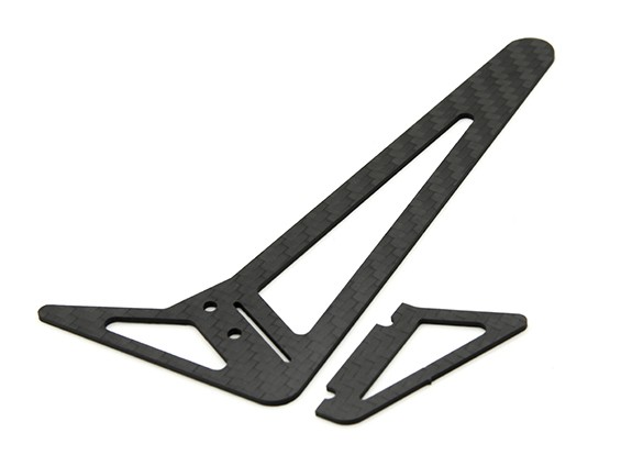 RJX X-TRON Cola 500 de carbono Fin Set # X500-61118