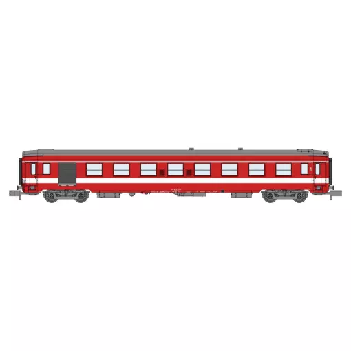 Coche de viajeros de reserva UIC A7D (sin placa) – REE MODELS NW-161 – N 1/160 – SNCF – EP IV – 1ª Clase