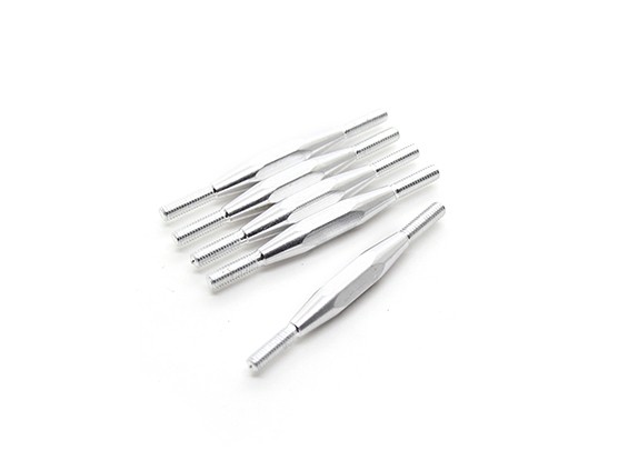 Alu ajustable Barra de acoplamiento Set – M3xL45mm (5 piezas)