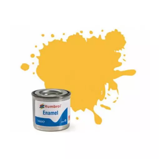Cellulosic School Yellow Flat N°24 – Humbrol AA0268 – 14 ml