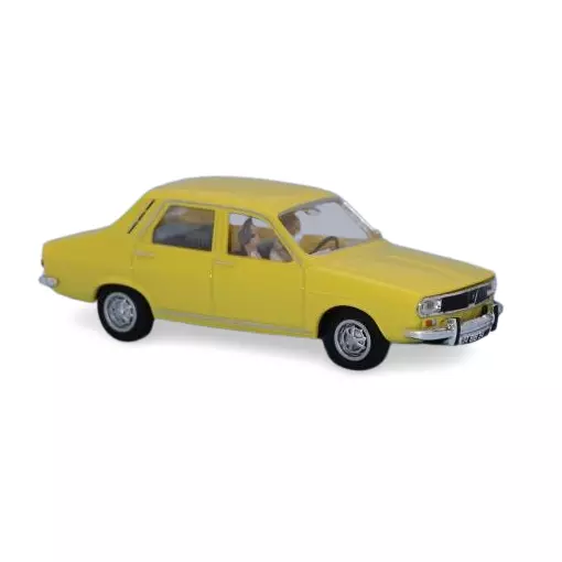 Renault 12 jaune – SAI 1648 – HO 1/87