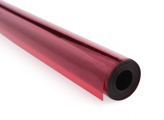Recubrimiento de película transparente roja (5mtr) 201