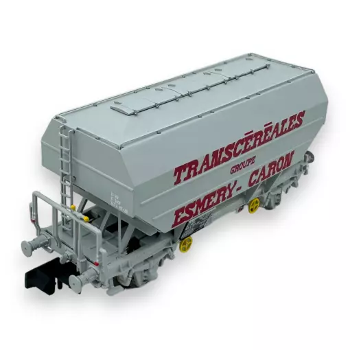 Vagón cerealero «Transcéréales Esmery-Caron» – REE Modelo NW318 – N 1/160 – SNCF – EP IV
