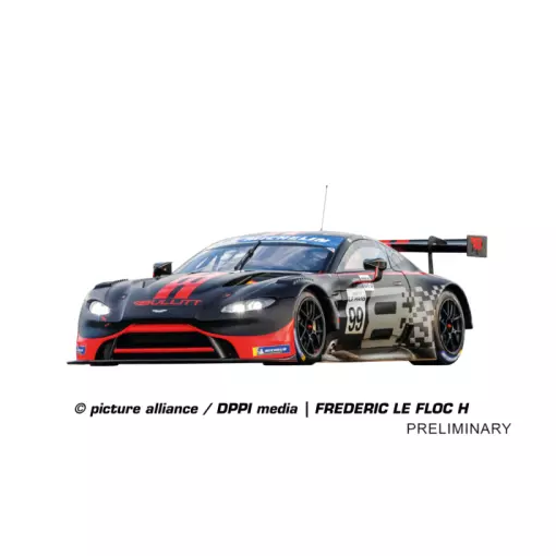 Aston-Martin Vantage GT3 «Bullitt Racing, No.99» – Carrera Evolution 27784 – I 1/32 – Analógico