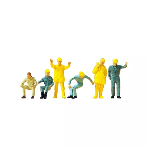 Trabajadores de la obra