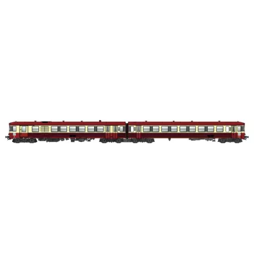 Tren diesel EAD X4691-XR8688 – LS Models 10064 – HO 1/87 – SNCF – Ep V/VI – Analógico – 2R