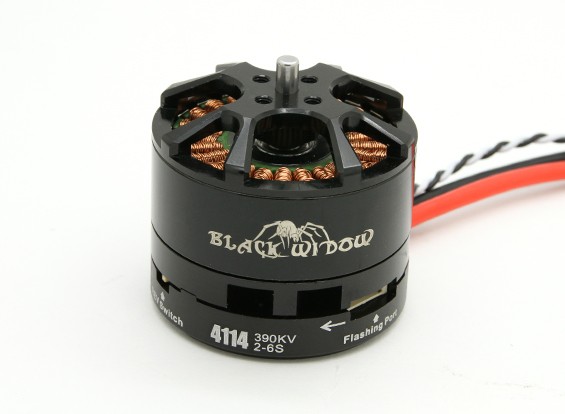 Negro Viuda 4110-460Kv con una función CES CW / CCW