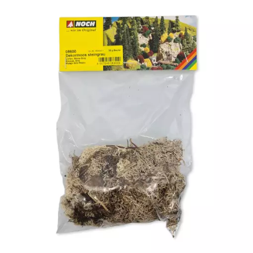 Noch 08600 espuma de liquen gris – Todas las escalas – 35 g