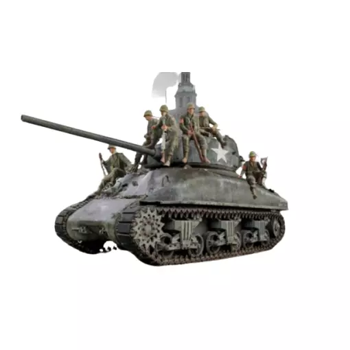 M4A1 Sherman e Infantería – Italeri 6568 – 1/35