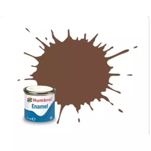 Humbrol AA1081 Pintura Celulósica Chocolate Mate N°98 – 14 ml