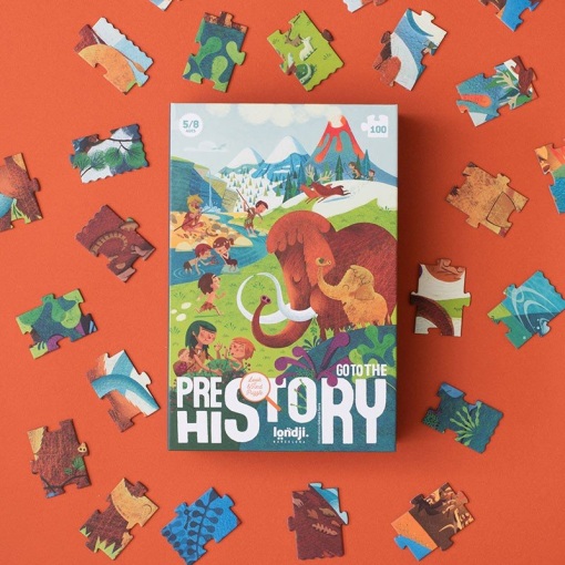 Go to The Prehistory Puzzle & Juego LONDJI