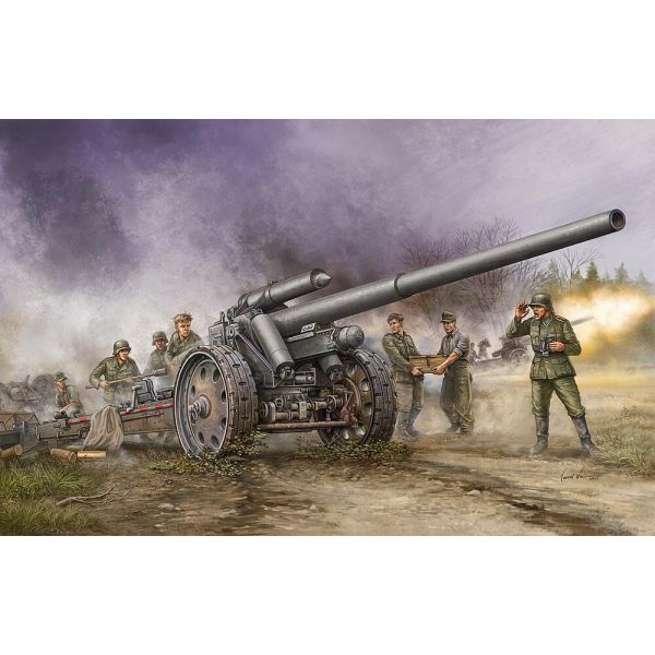 Trumpeter – 1/35 German S.k.18 10.5cm Kanone – Trp02305
