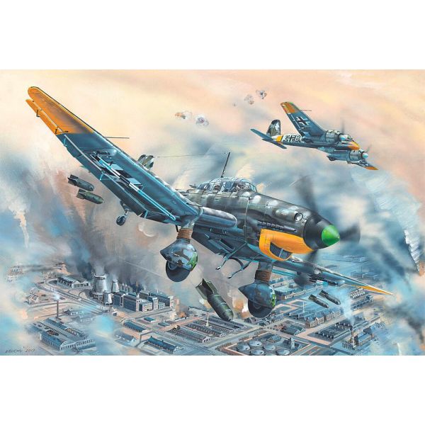 Trumpeter – 1/24 Junkers Ju-87d-5 Stuka – Trp02424