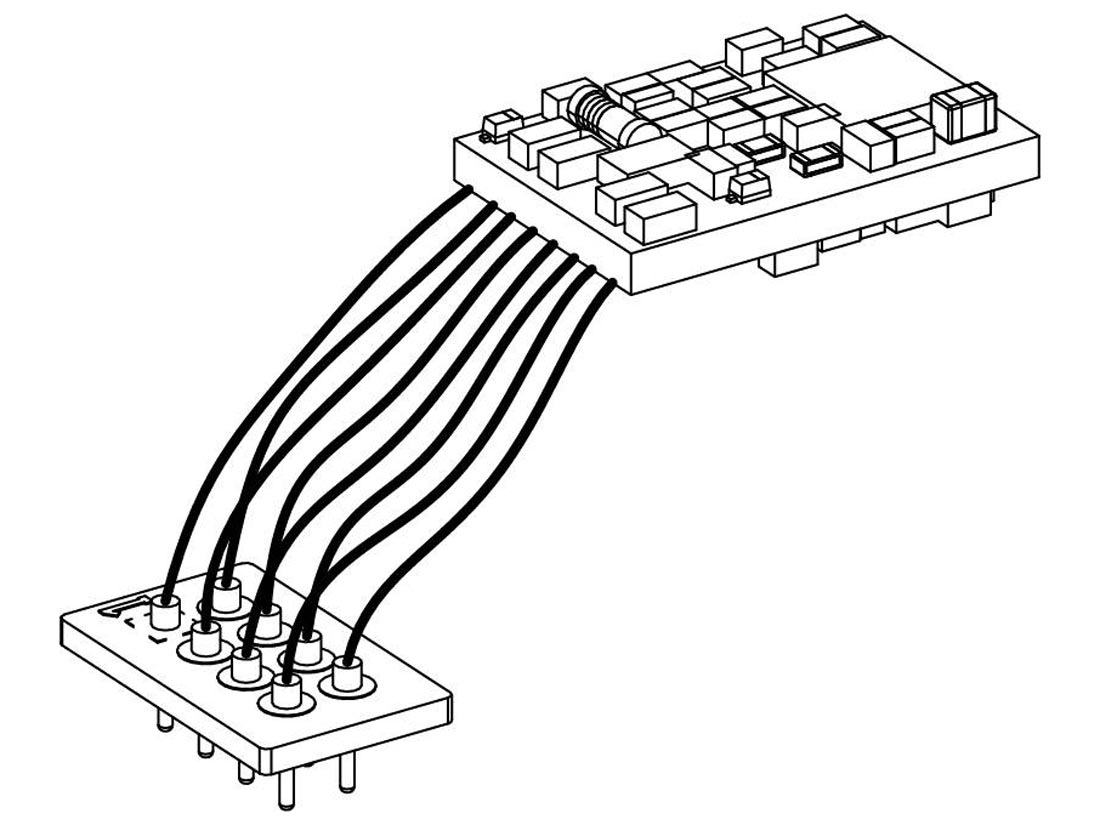 Digitaldecoder SmartDecoder XP 5.1 8-pol multiprotokoll mfx Piko-56503