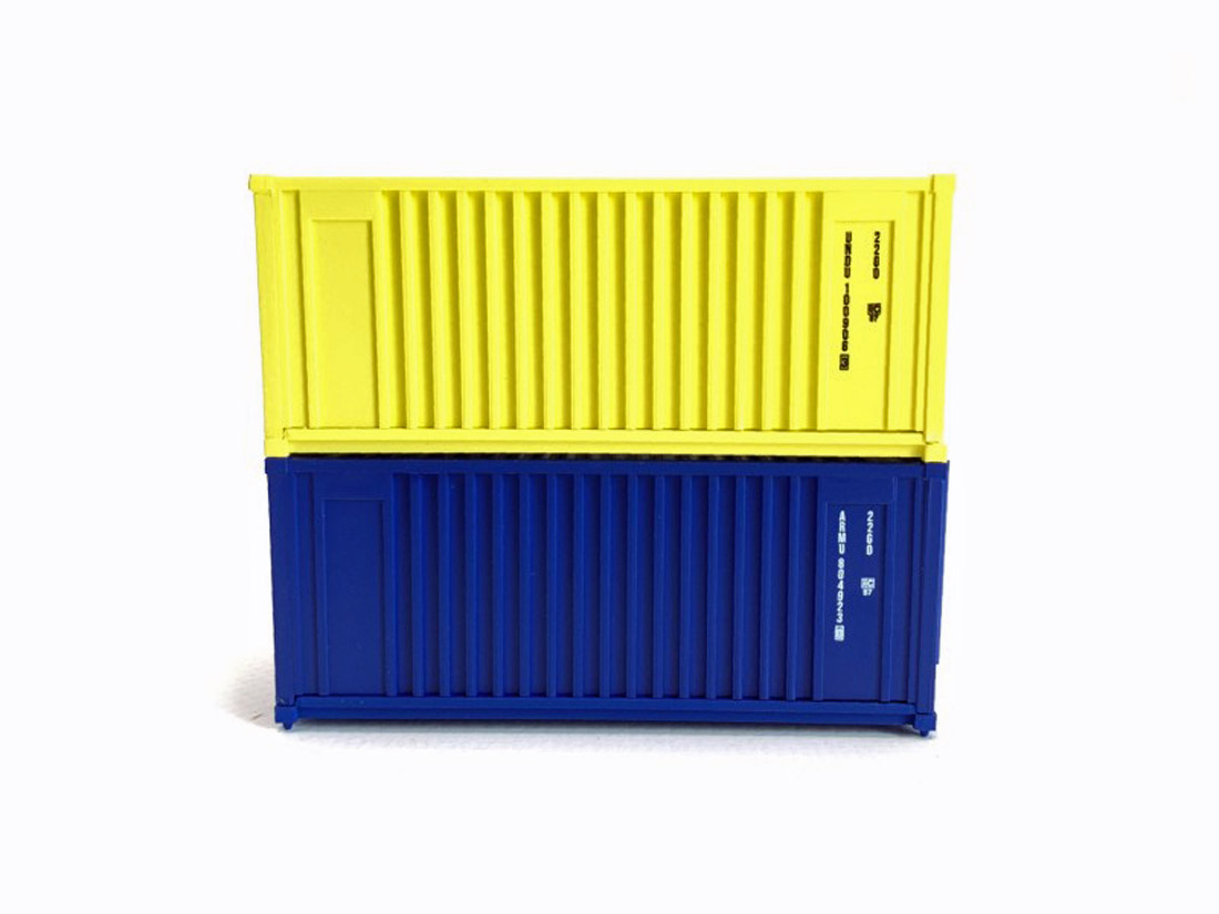 HO Container Construction Container 20ft 2x Igra-98010103